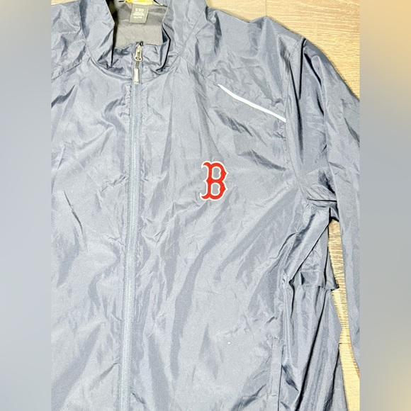 Boston Red Sox Mens Windbreaker Jacket XL MLB Full Zip - Picture 3 of 8
